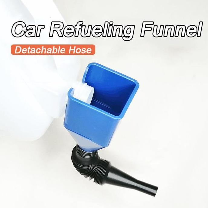 AKSULUTI Corong Oli Bensin / Corong Oli Vespa Matic Panjang tidak Tumpah Flexible Extension Funnel K
