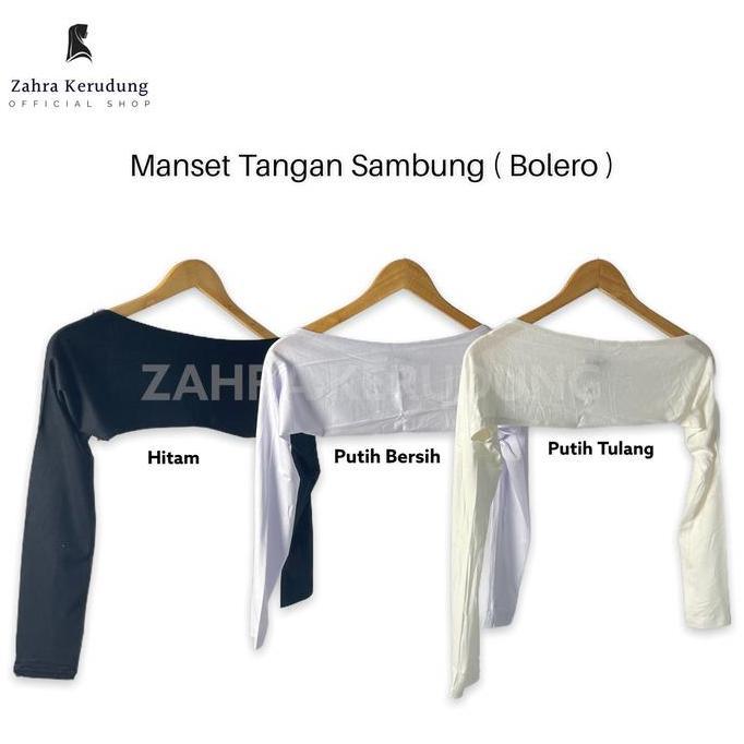 Manset Tangan Bolero / Manset Tangan Sambung Bahan Kaos Rayon Premium