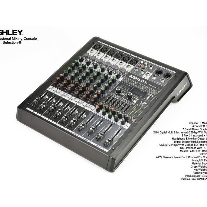 Mixer ashley selection6 selection 6