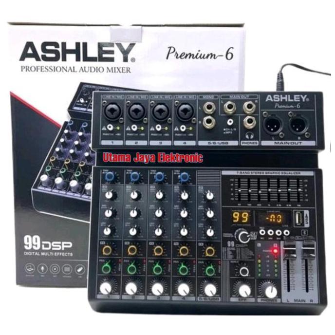 Mixer Audio Ashley Premium 6 Premium6 Original