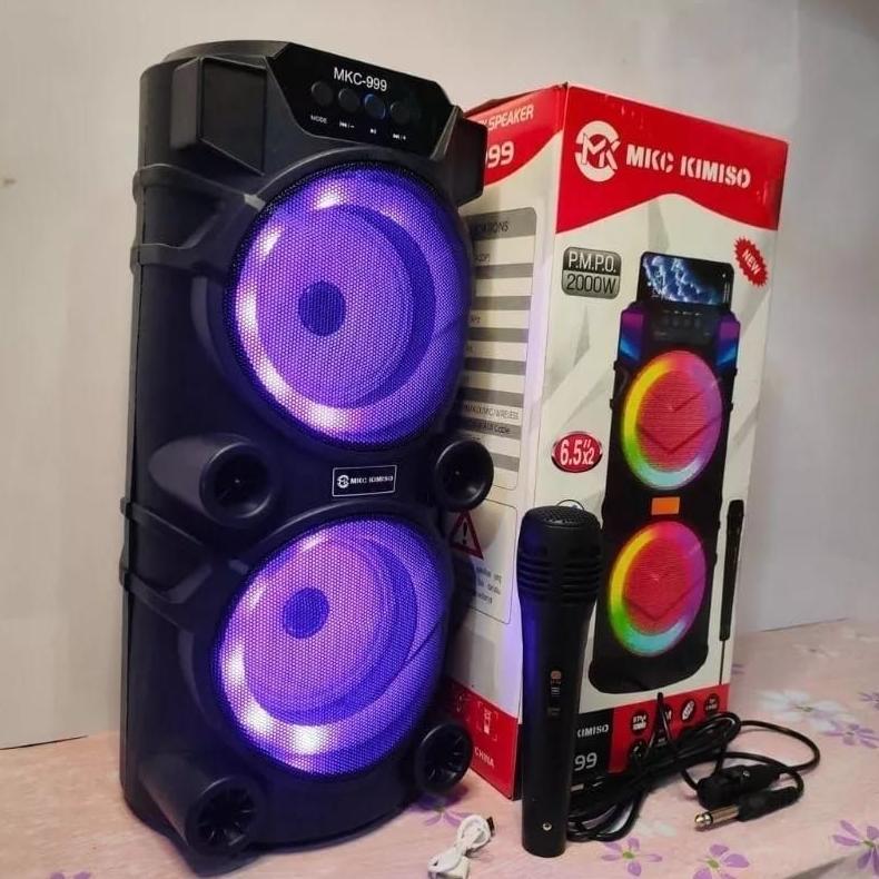 TERBARU Speaker Bluetooth QS 999 Spiker portable