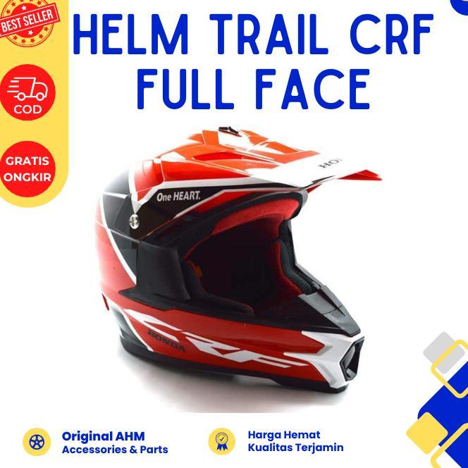 Termurah Ori Ahm - Helm Honda Crf 150 (Helm Trail)