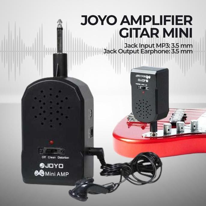 Ampli Mini Guitar Amplifier Gitar Listrik JOYO JA-01 2W Jack Portable