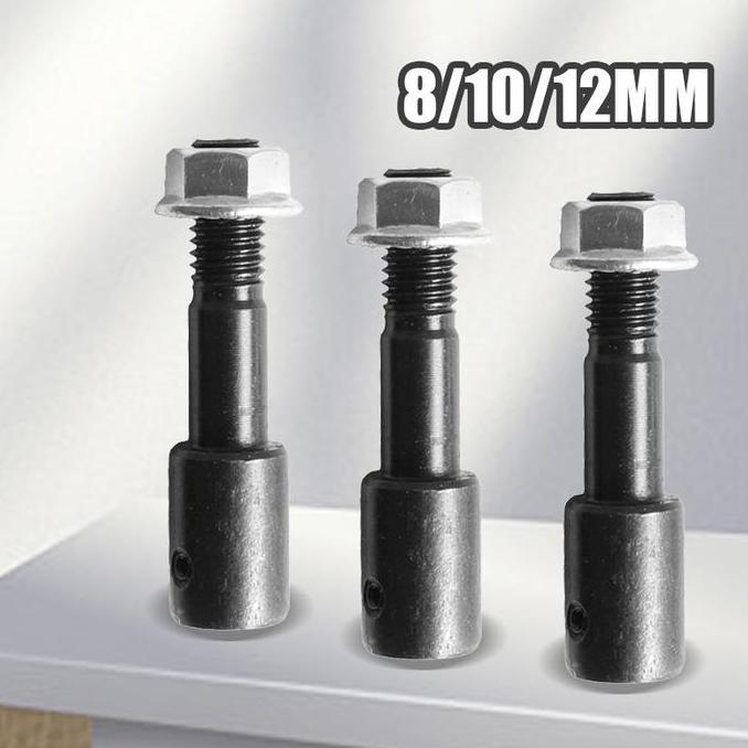 QATRASUN 8-12mm Paket Konektor Sambungan As Dinamo 775 Ke Gerinda Adaptor
