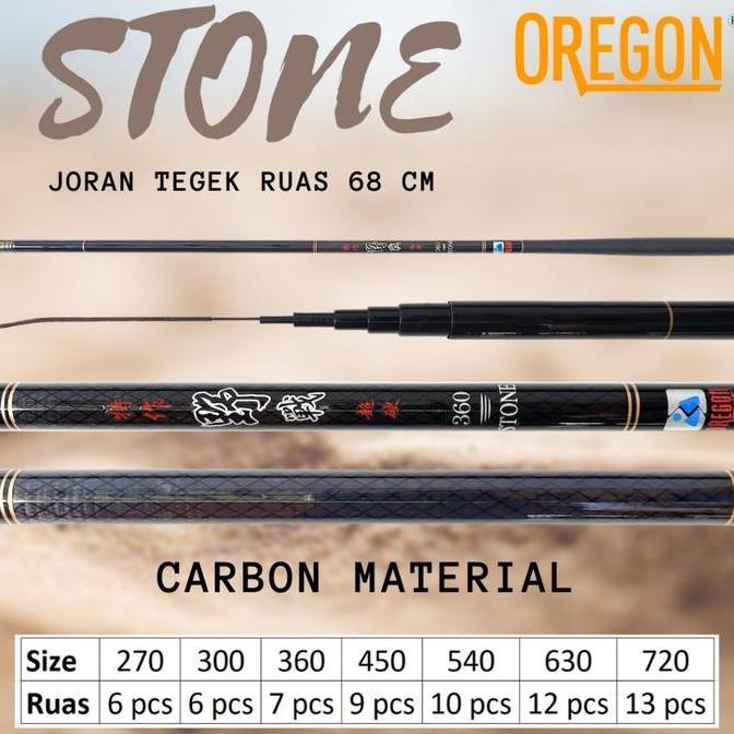 NEW EXTRA BONUS | JORAN TEGEK MATERIAL CARBON OREGON SILINCAH RAWIT STONE ATLANTIS BAMBU RUNCING SUN