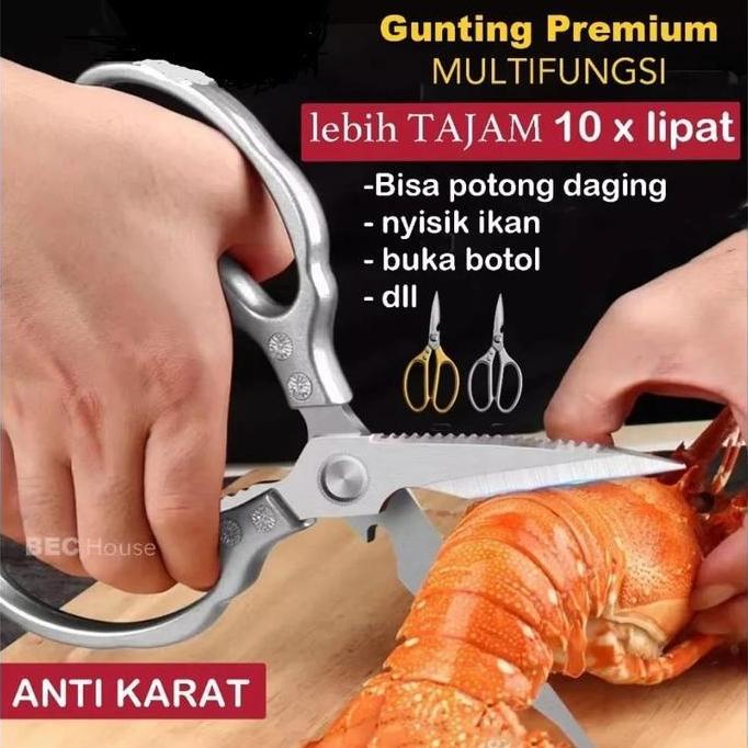 AKSULUTI SK5 GUNTING DAGING GUNTING TULANG GUNTING SK5 GUNTING LOPSTER SUPER TAJAM GUNTING BEMBUKA T