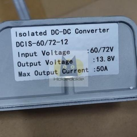 Reducer step down DC to DC converter mobil listrik 72v 13.8v 50A