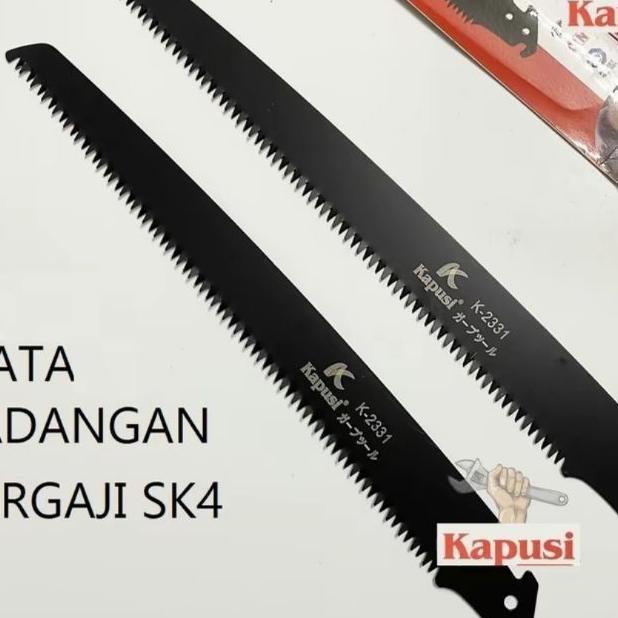 Mata Gergaji Kapusi Japan Mata Gergaji Kayu Cadangan