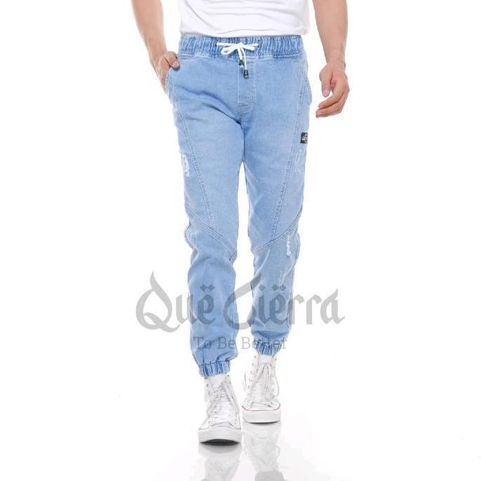 Celana Jeans Jogger Sobek Cakar 28-38 - Celana Jogger Pria Terbaru Yang Lagi Hits Premium Santai