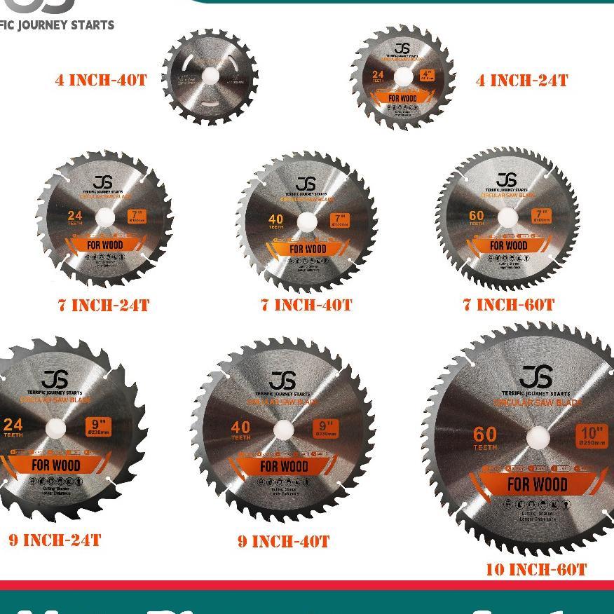 Cirucular Saw Blade 4-7-9-10 Inch Mata Gergaji Mata Gergaji Kayu Mata Gergaji Gerinda Untuk Kayu