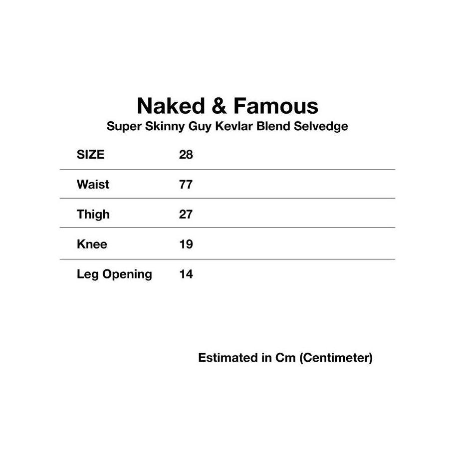 Naked N Famous Kevlar Blend
