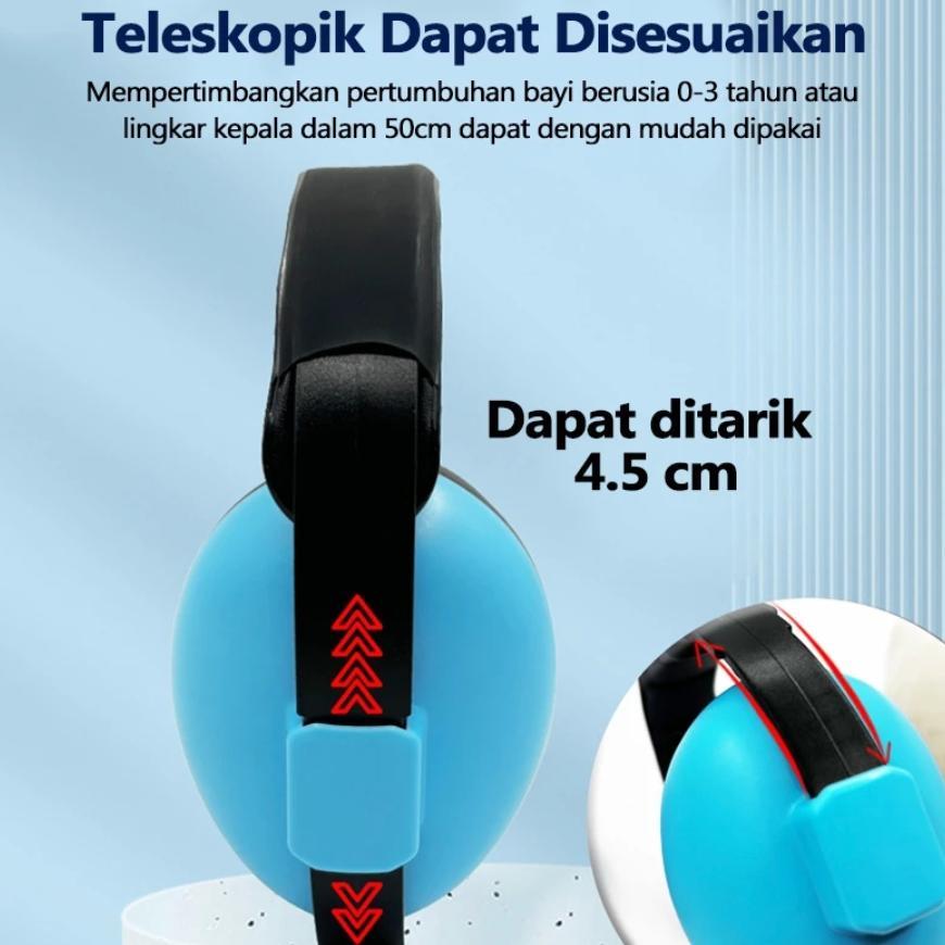 BIG SALE Earmuff Bayi Earmuff Baby Penutup Telinga Bayi Anti Bising Earmuff Anak Ear Muff Anak Ear M