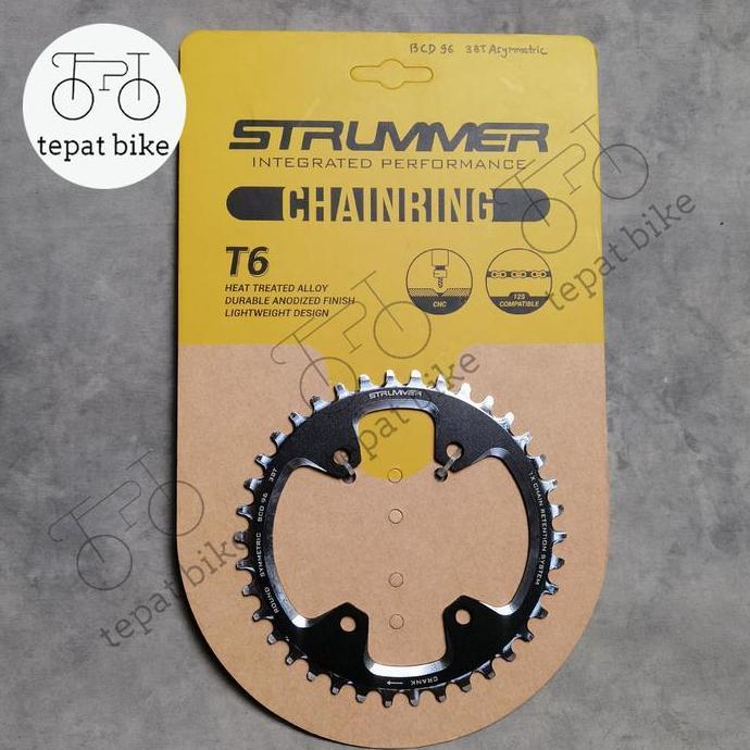 Gir Chainring Strummer BCD-96 34T 38T 40T 42T Asymmetric