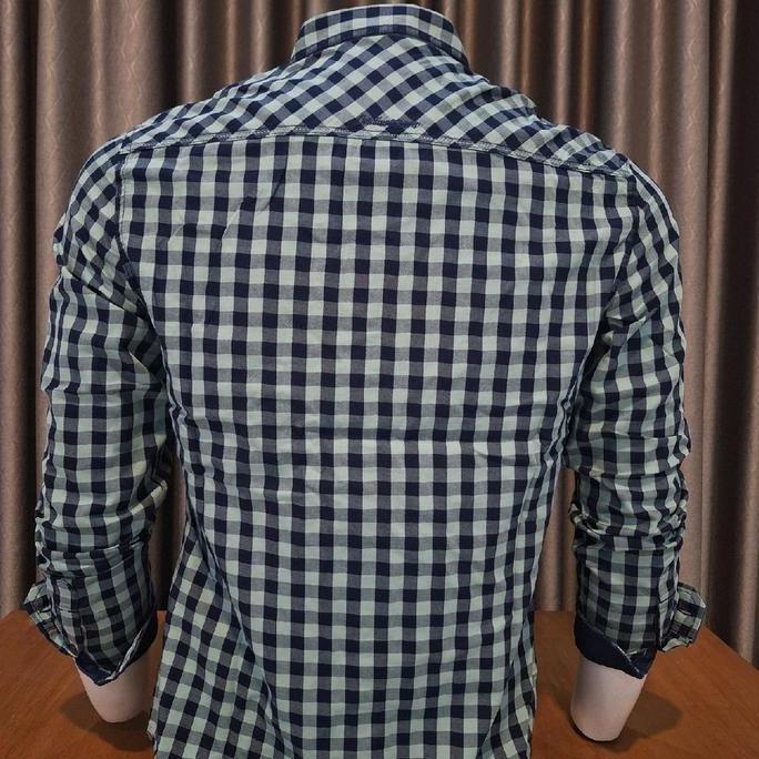 KEMEJA PRIA CARDINAL JEANS ORINAL baju kotak kotak pria