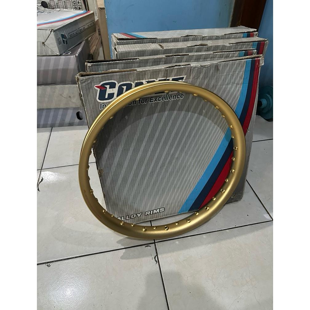 velg comet ring 17 U shape warna gold 1 set ukuran 140 semua ( 2 pcs )