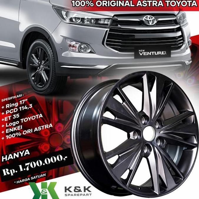 Velg Innova Venturer Set (100% Ori Astra)