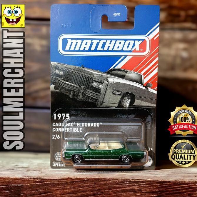 Matchbox Muscle 1975 Cadillac Eldorado Convertible Hijau New