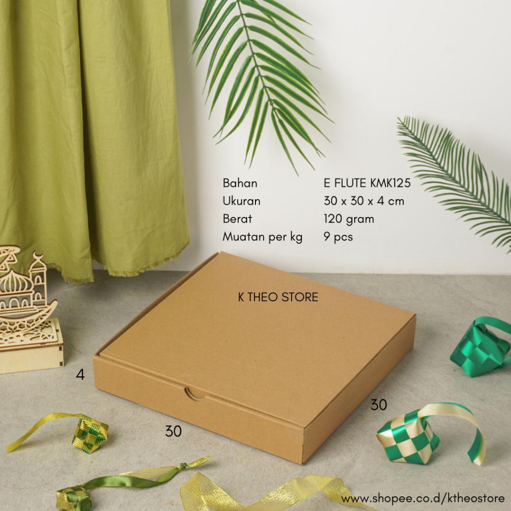 Dus Pizza / 30x30x4 cm / 1 pcs/Box / Kotak Karton / Packaging Die Cut/Kardus