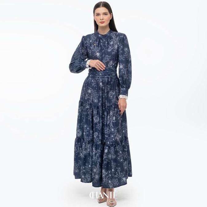 Alaia Dress by Citra Kirana Grey Navy Pink Muslim