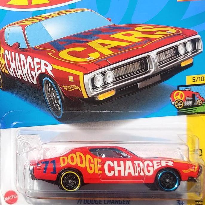 Hot Wheels 71 Dodge Charger Merah New
