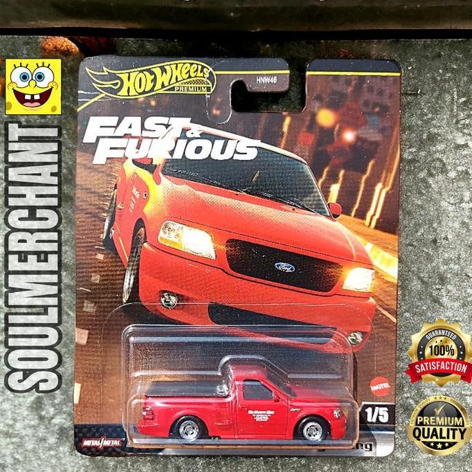 Hot Wheels Premium Fast & Furious Ford F-150 SVT Lightning New