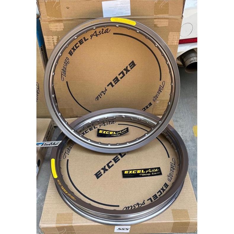 Velg Takasago Excel Asia 160 185 Silver velg TK 160-185 silver / velg tea silver hitam bronze 160 18