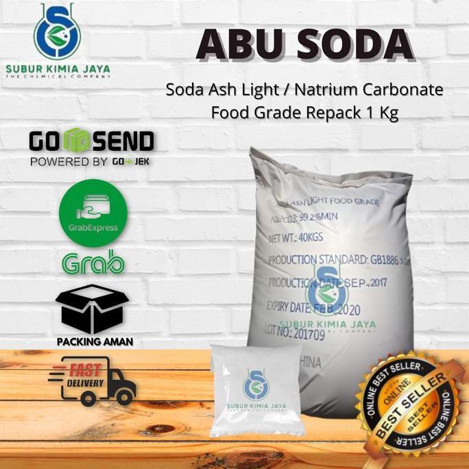 Soda Ash Light Food Grade / Natrium Karbonat / Sodium Karbonat 1 Kg