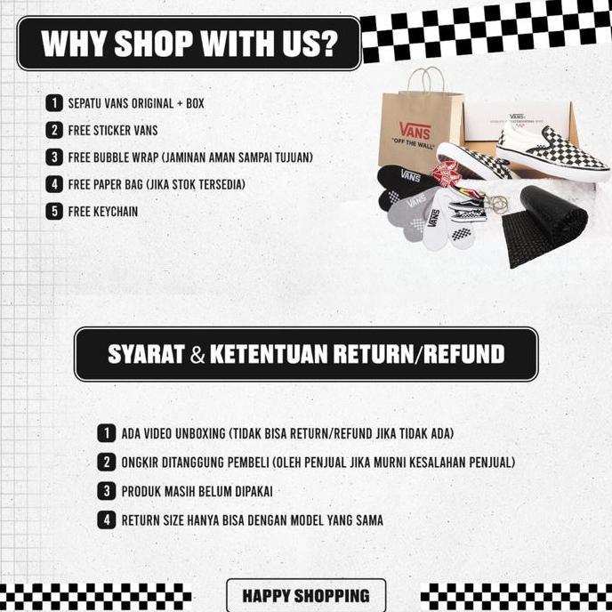 Sepatu vans checkerboard slip on classic orinal vans catur murah