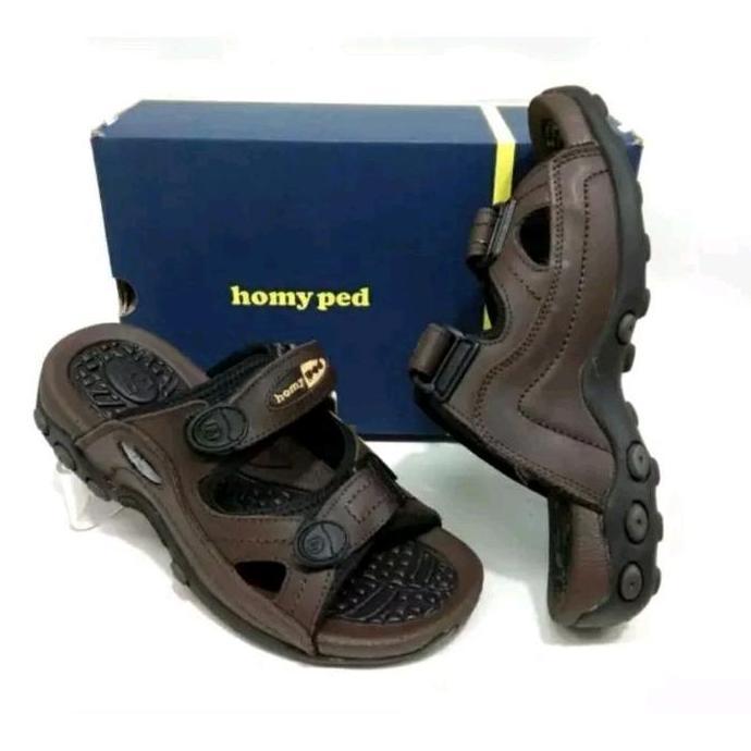 Sandal Pria Homyped MA 2031 Hitam,Coklat Orinal