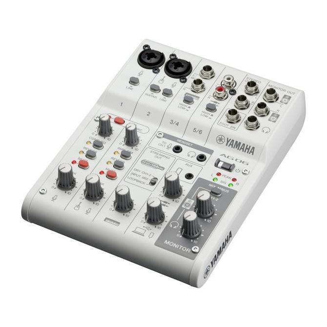 Vocale- Yamaha Ag06 Mk2 Mk Ii Ag06Mk2 Ag06Mkii 6-Channel Streaming Loopback Mixer/Usb Interface