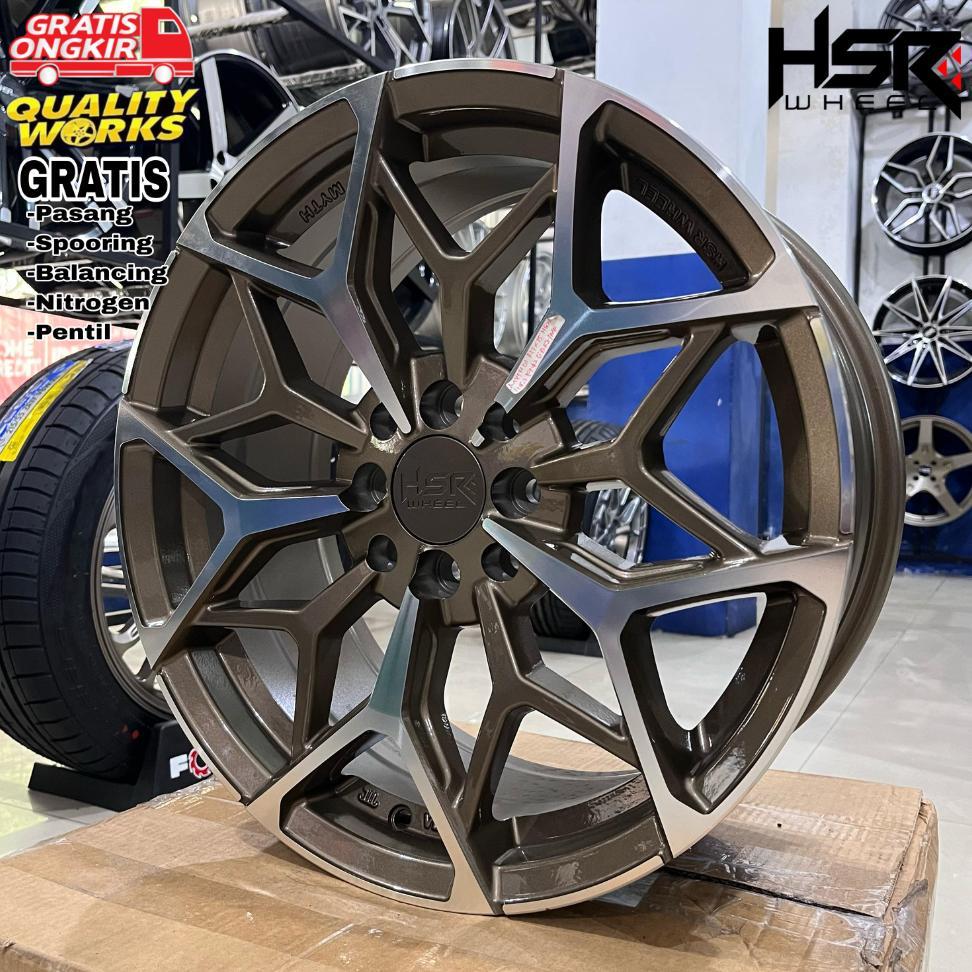 Velg Racing Ring 17 Mobil Mazda2, Yaris, City, Velg Modifikasi Hsr Wheel Myth-01