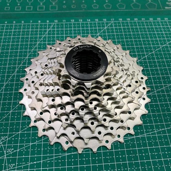 Cassette Sprocket 10 Speed 11-32T VG Sport Silver