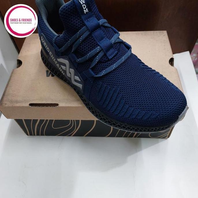 Sepatu Weidenmann Matrix Sepatu Slip On Pria Upper Flyknit Sepatu Kerja Pria Casual Sporty Bagus Nya