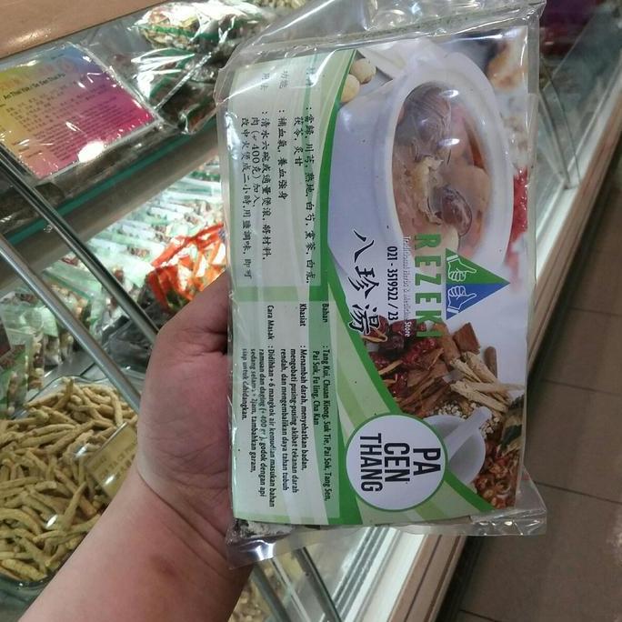 Kerenabis- Ramuan Herbal Pa Cen Tang Tim Ayam Ba Zhen Tang Sop Patin