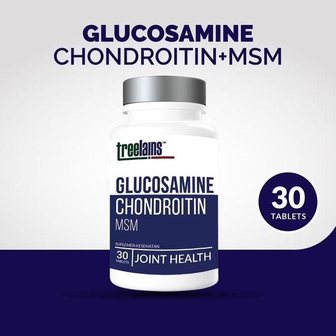 Treelains Glucosamine Chondroitin Msm Tablet Suplemen Sendi Terbaru 