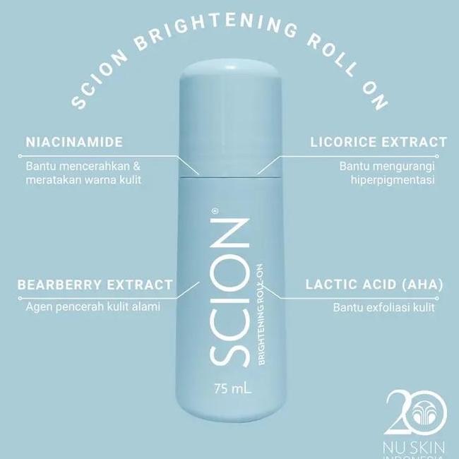 Scion Whitening Roll On Deodorant
