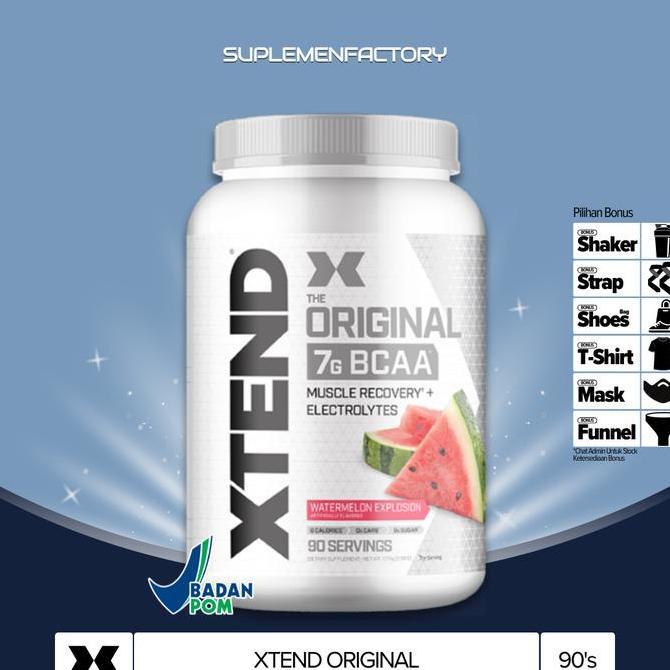 Kerenabis- Scivation Xtend Bcaa 90 Serving - Suplemen Bcaa