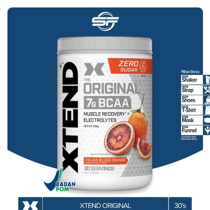 Kerenabis- Scivation Xtend Bcaa 30 Serving - Suplemen Bcaa