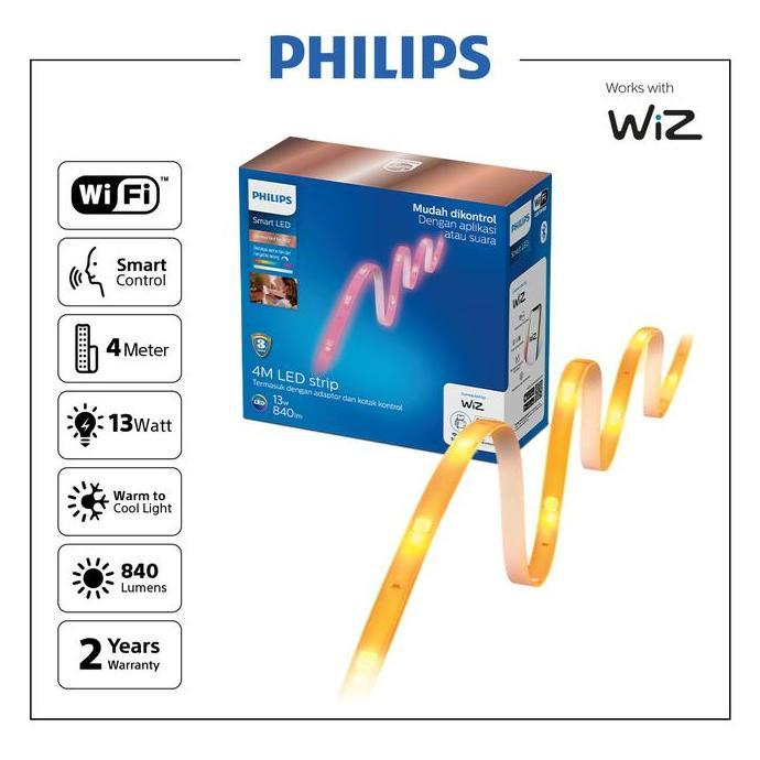 Promo Philips Wifi Smart Led Strip Kit 4M Terbaru 