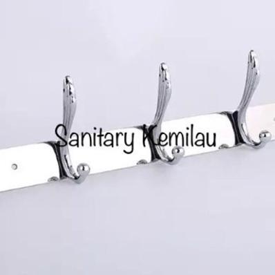 Kapstok Stainles - Gantungan Baju 5 Kait Stainles - Kapstok Stainles - Hanger Baju