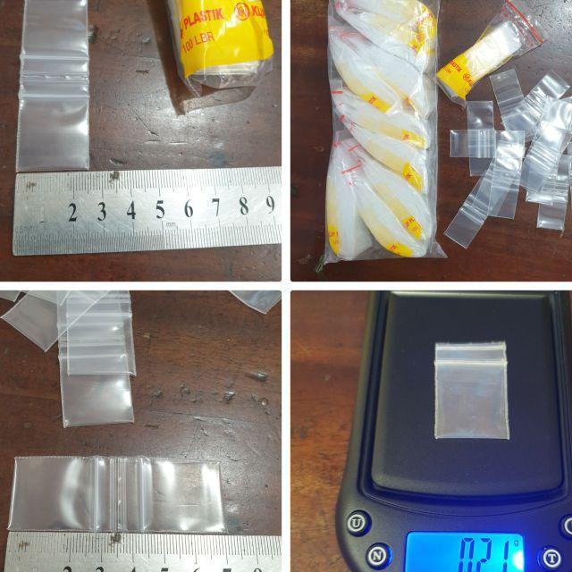 Plastik Klip 2X3 Atau Klip Plastik 2.5X3.5 Putih Tebal
