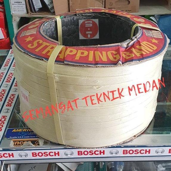 TERBARU - 15mm STRAPPING BAND TALI KLEM KLAM STRAPPING PACKING KARDUS 15mm 15 mm