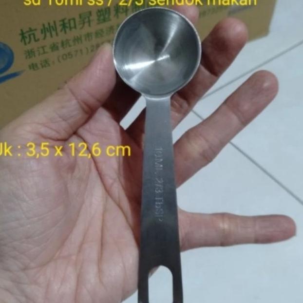 Sendok Takar Stainless 10Ml Sendok Ukur Stainless 10Ml