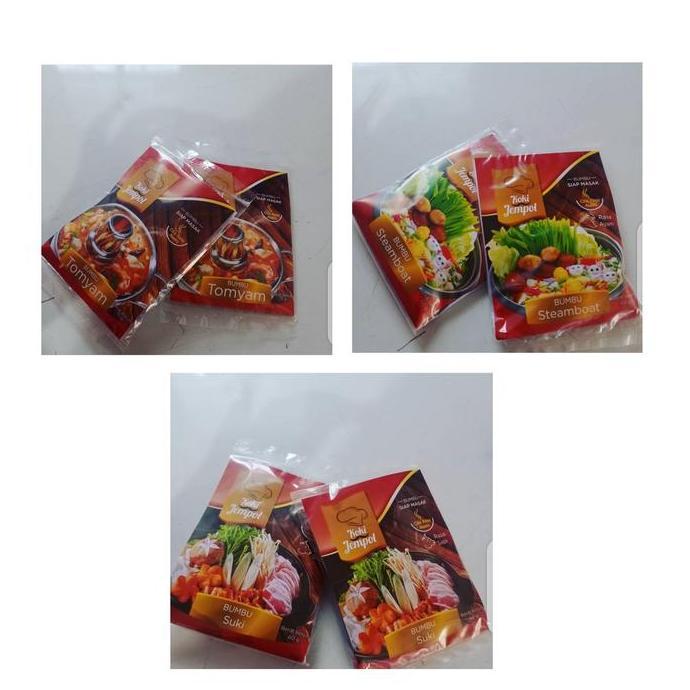 Spezia- Bumbu Instan Koki Jempol Tomyam | Bumbu Penyedap Instan Steamboat | Koki Jempol Bumbu Suki |
