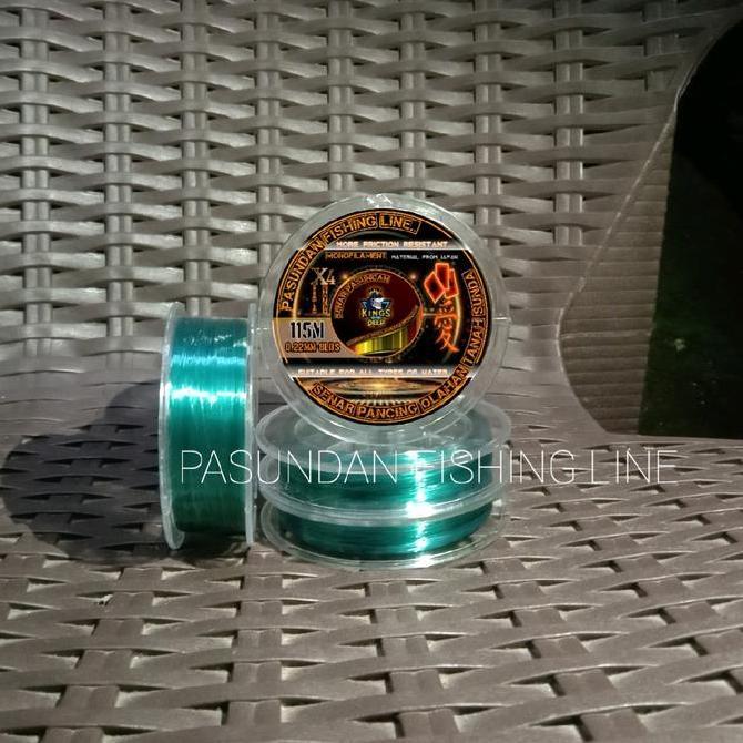 Pesce- Pasundan Fishing Line Rna Biru Tosca Panjang 100Meter+15M Benang Tali Senar Pancing Olahan Si