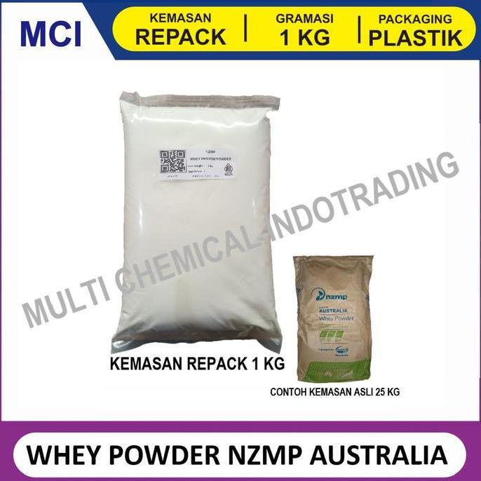 Latte- Whey Powder Australia Susu Bubuk Protein Whey Nzmp - 1 Kg