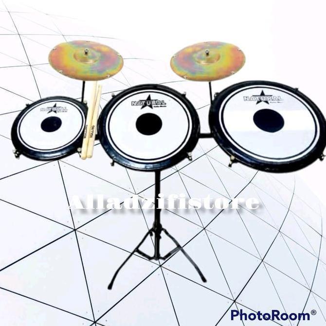 Avila_Vela - Drum Tam Tam Alat Musik Perkusi Dengan 3 Lingkaran Berbeda Ukuran
