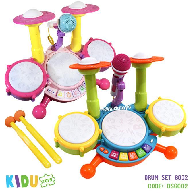 Mainan Edukasi Anak Drum Set / Mainan Drum Anak