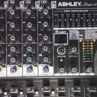 [100% Original] Mixer Ashley Remix-602 / Remix602 / Remix 602 Original (6 Channel) Bisa Bluetooth