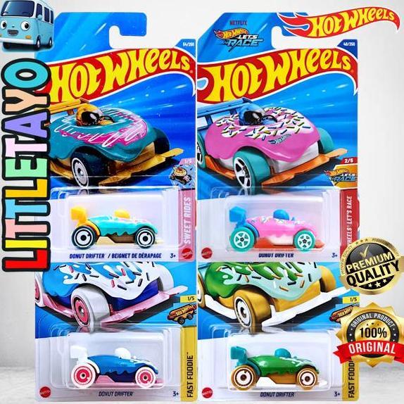 Hot Wheels Donut Drifter Food Car Dunkin Donuts Mobil Donat Race Balap New